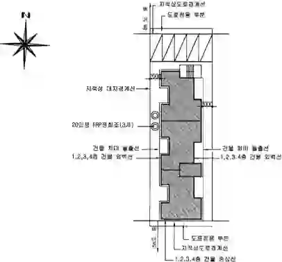 우성타운 배치도 이미지